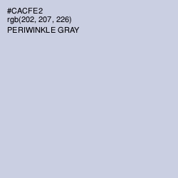 #CACFE2 - Periwinkle Gray Color Image